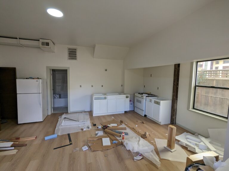 before kitchen install